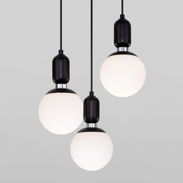 Подвесной светильник eurosvet bubble 50151/3 черный