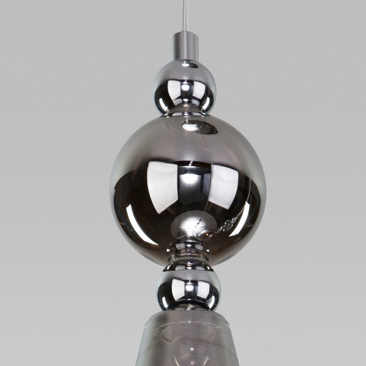 Подвесной светильник eurosvet ilario 50202/3 хром