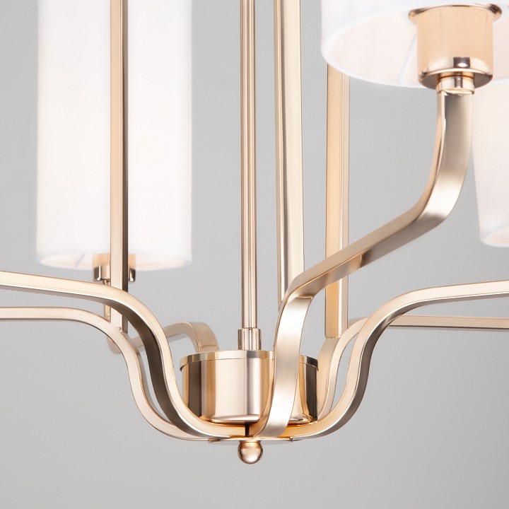 Подвесная люстра eurosvet purezza 60128/6 золото