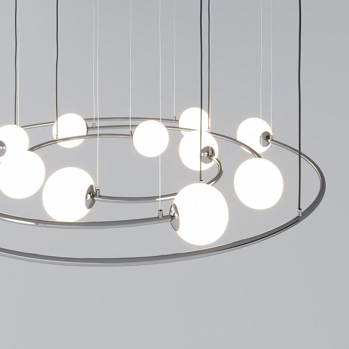 Подвесная люстра bogate's brook 360/12 хром