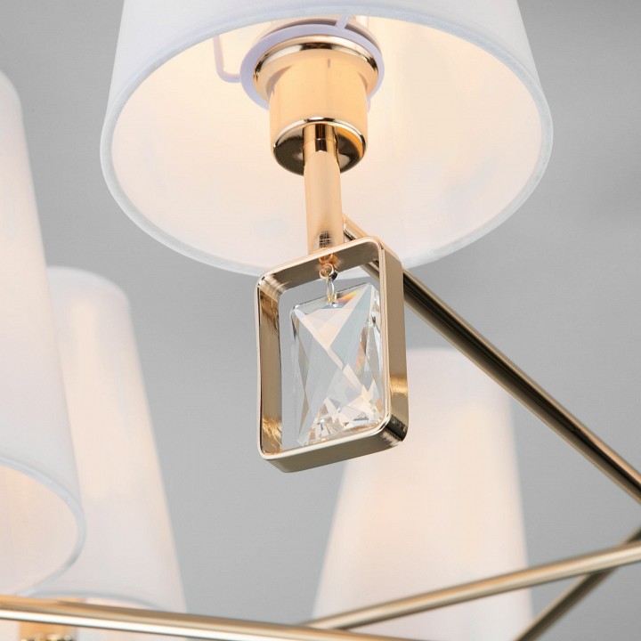 Люстра на штанге eurosvet milazzo 60137/8 золото