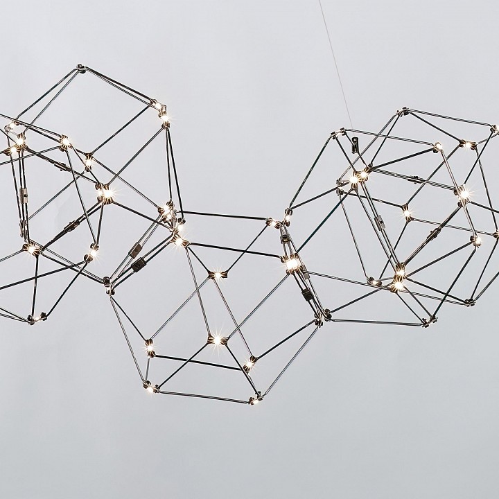 Подвесная люстра eurosvet uma 90169/15 черный жемчуг