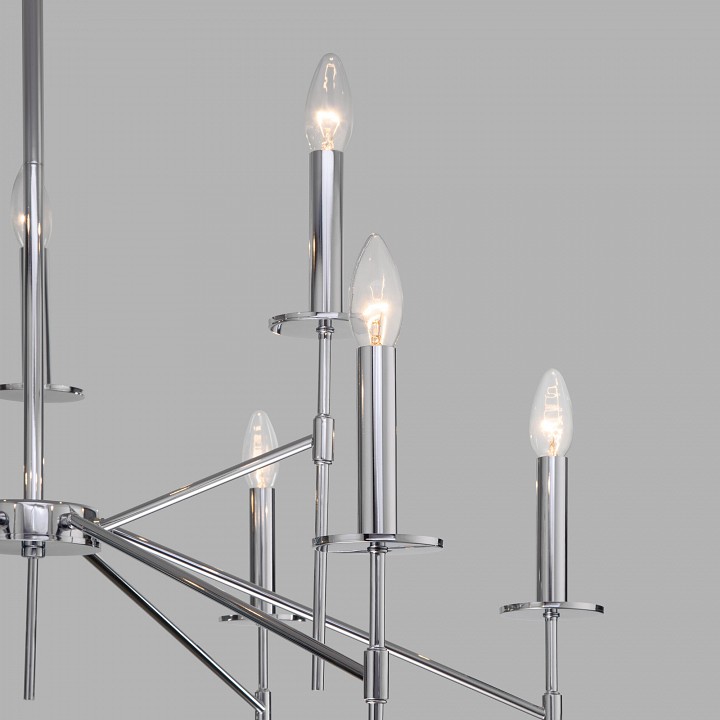 Люстра на штанге eurosvet anders 60142/9 хром