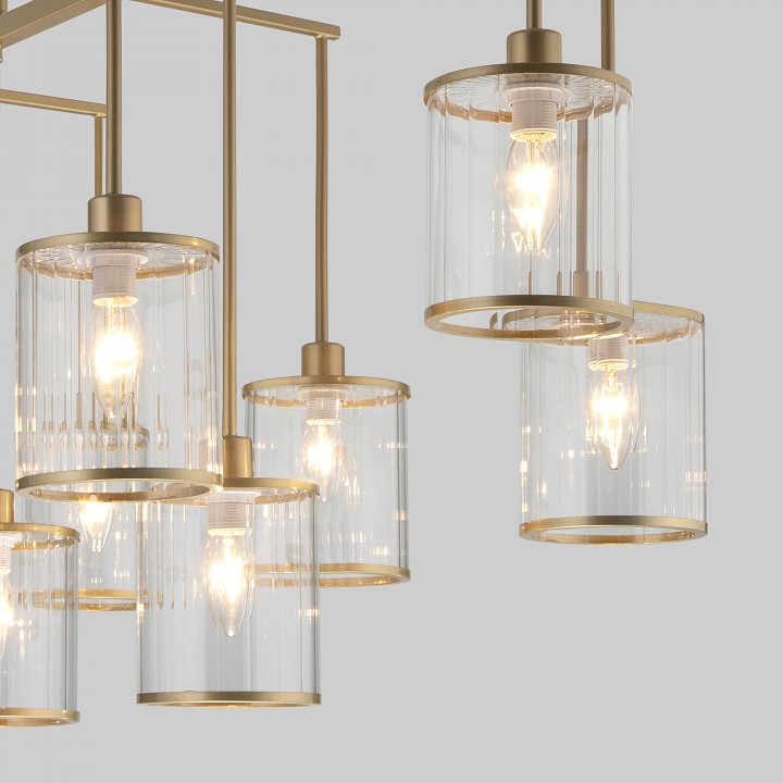 Люстра на штанге eurosvet inari 60144/10 золото