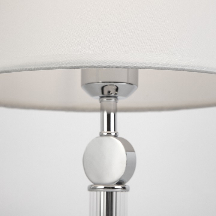 Настольная лампа декоративная eurosvet conso 01145/1 хром