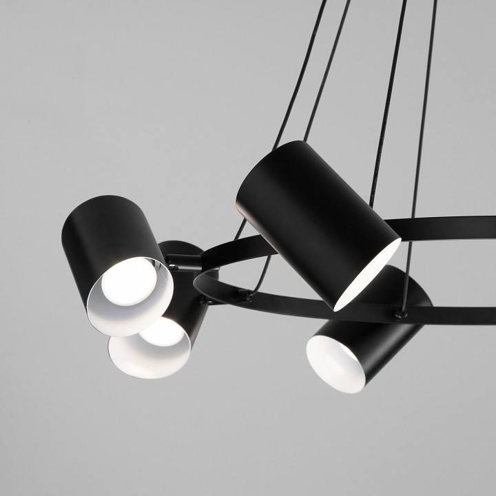 Подвесная люстра eurosvet splay 70147/8 черный