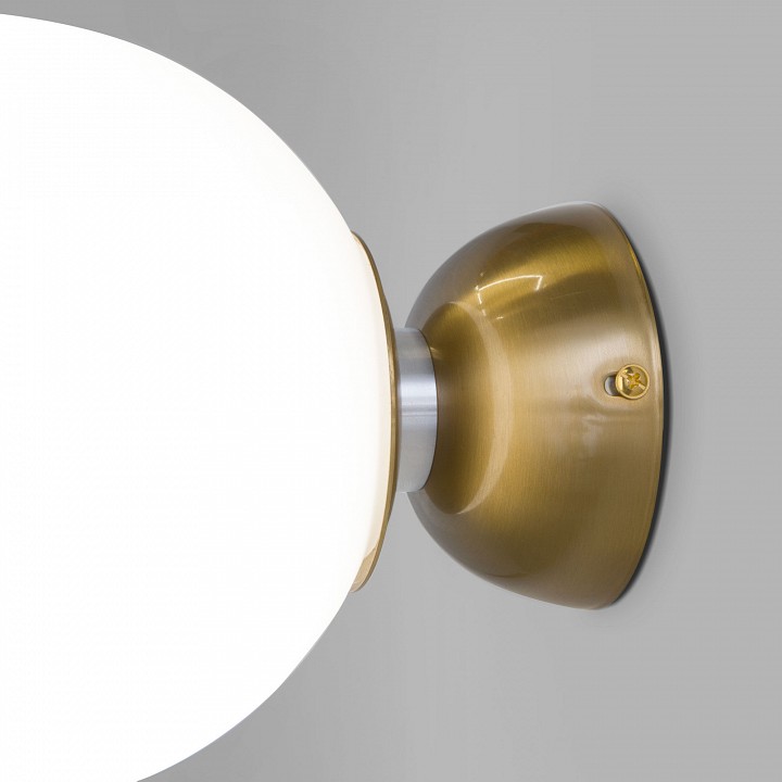 Накладной светильник eurosvet bubble 30197/1 латунь