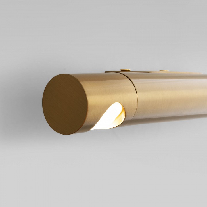 Накладной светильник eurosvet tybee 40161 led латунь