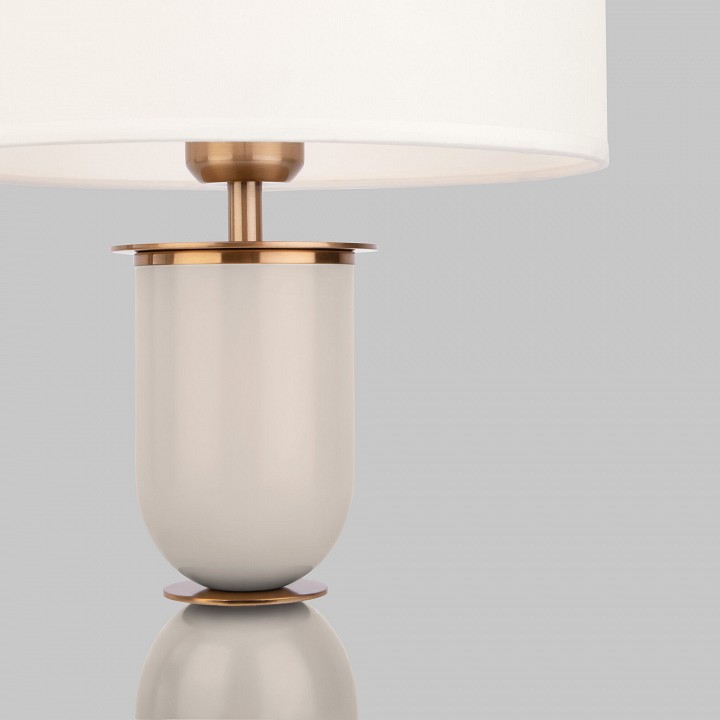 Настольная лампа декоративная eurosvet caprera 01153/1 латунь