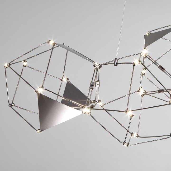 Подвесная люстра eurosvet uma 90368/5 черный жемчуг