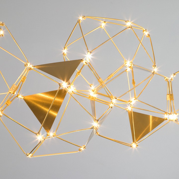 Подвесная люстра eurosvet uma 90368/7 медь