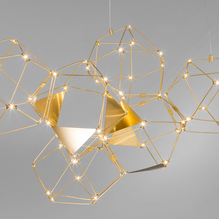 Подвесная люстра eurosvet uma 90368/14 медь