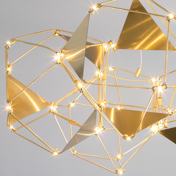 Подвесная люстра eurosvet uma 90369/5 медь