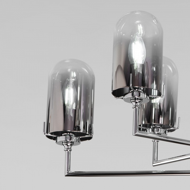 Люстра на штанге eurosvet pluto 60156/8 хром