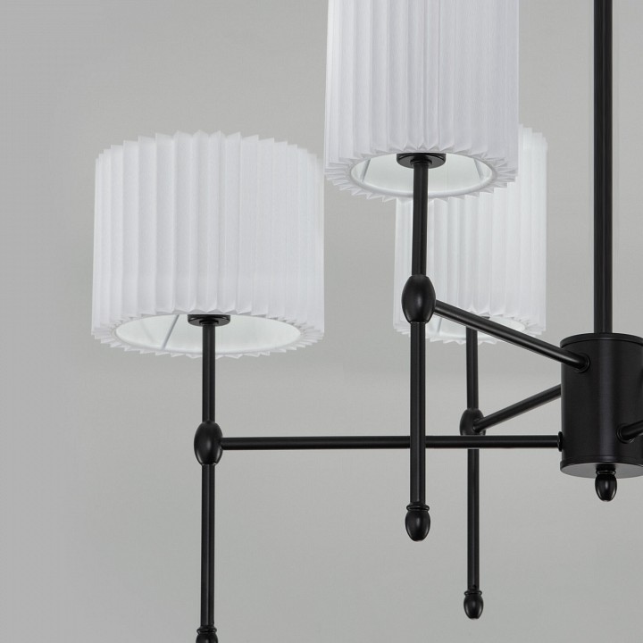 Люстра на штанге eurosvet notturno 60162/6 черный