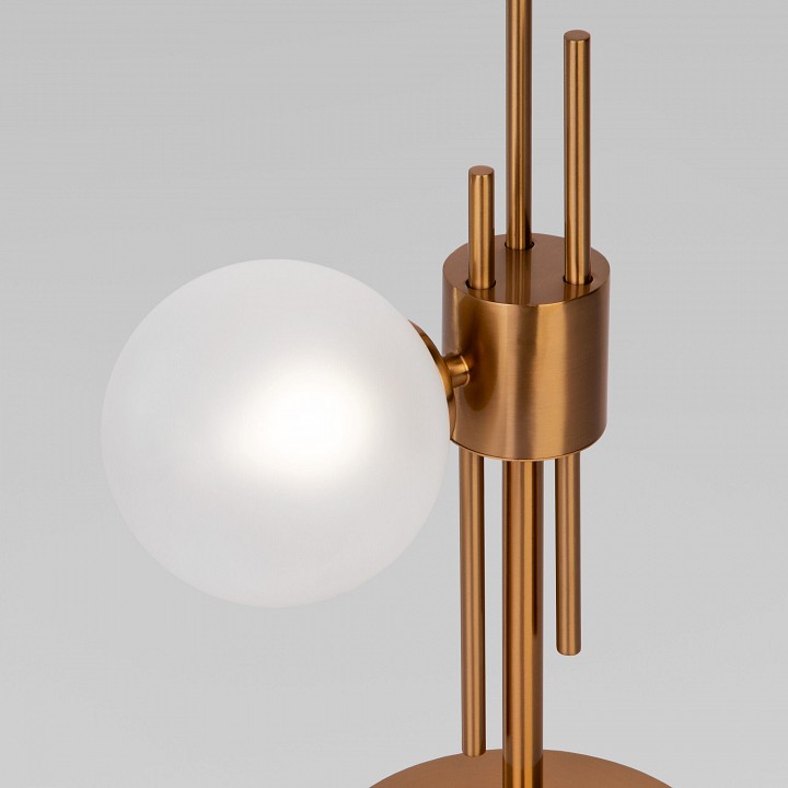 Настольная лампа декоративная eurosvet volver 01383/2 латунь