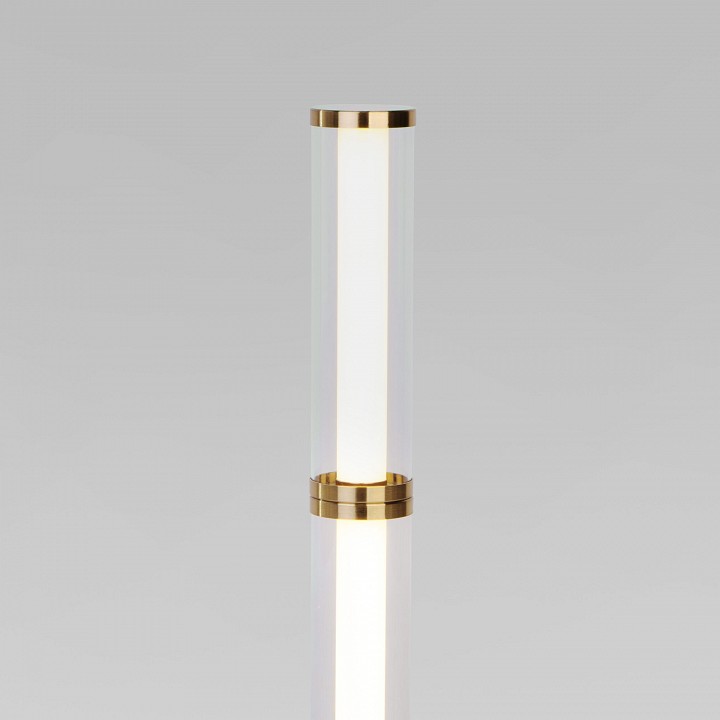 Настольная лампа декоративная eurosvet stark 80536/1 латунь