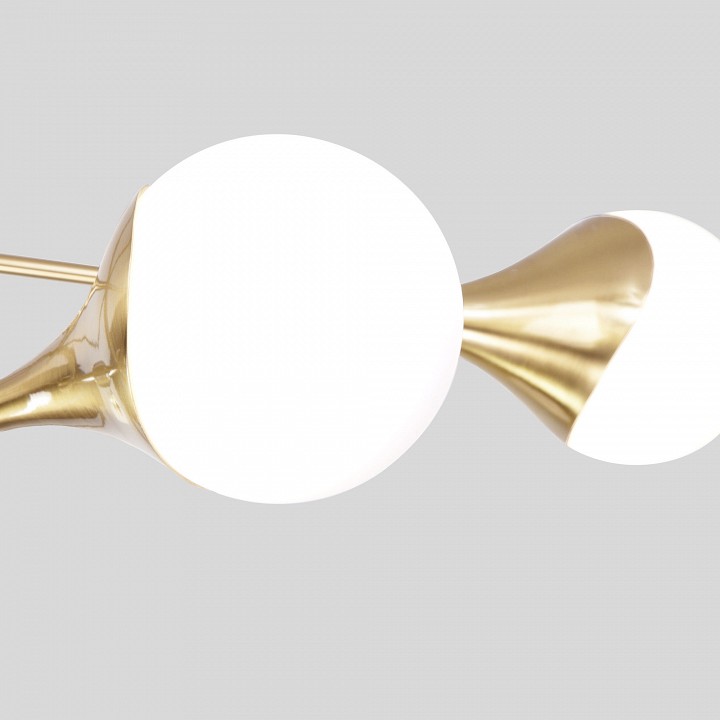 Люстра на штанге eurosvet calyx 60168/6 латунь