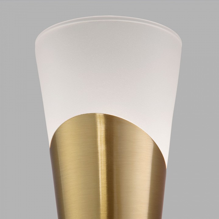 Бра eurosvet rhyton 60167/1 латунь