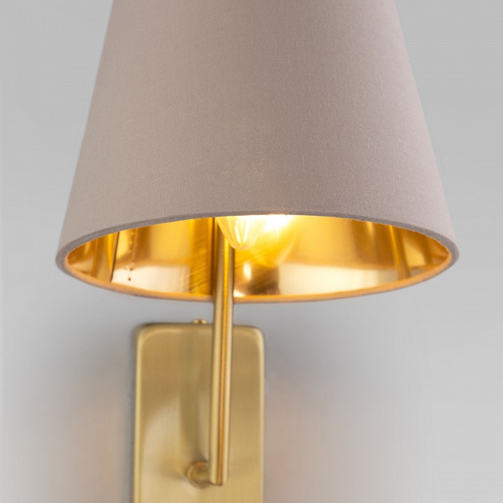 Бра eurosvet topanga 60173/1 латунь