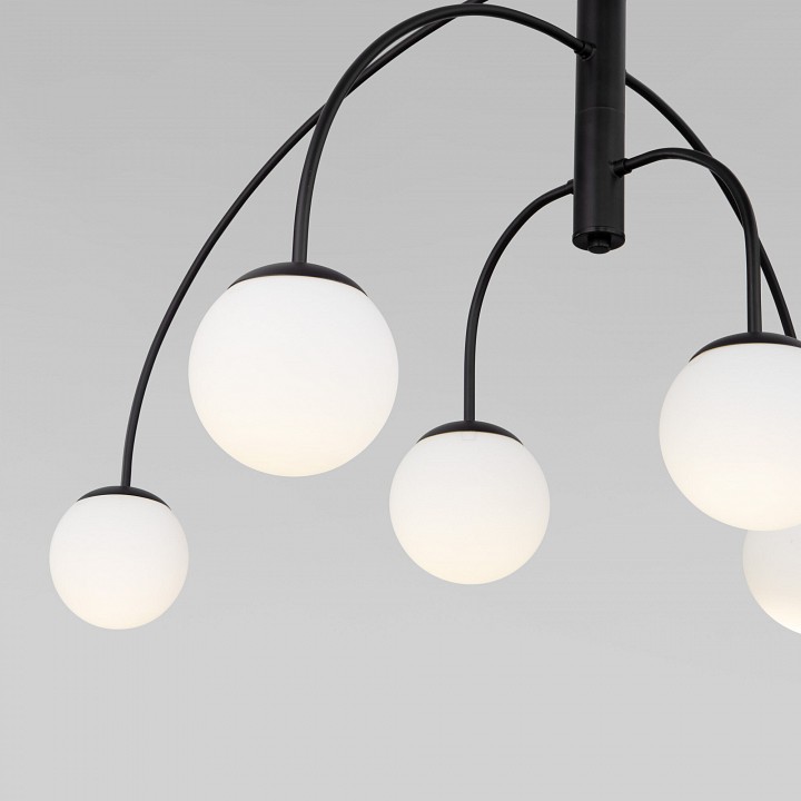 Люстра на штанге eurosvet cenacolo 30179/6 черный