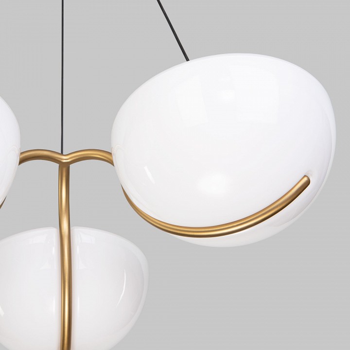 Подвесная люстра eurosvet emisfero 50083/3 led золото