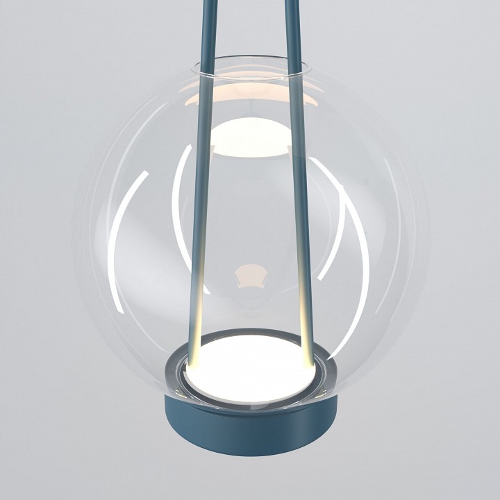 Подвесной светильник eurosvet frasco 50267/1 led синий