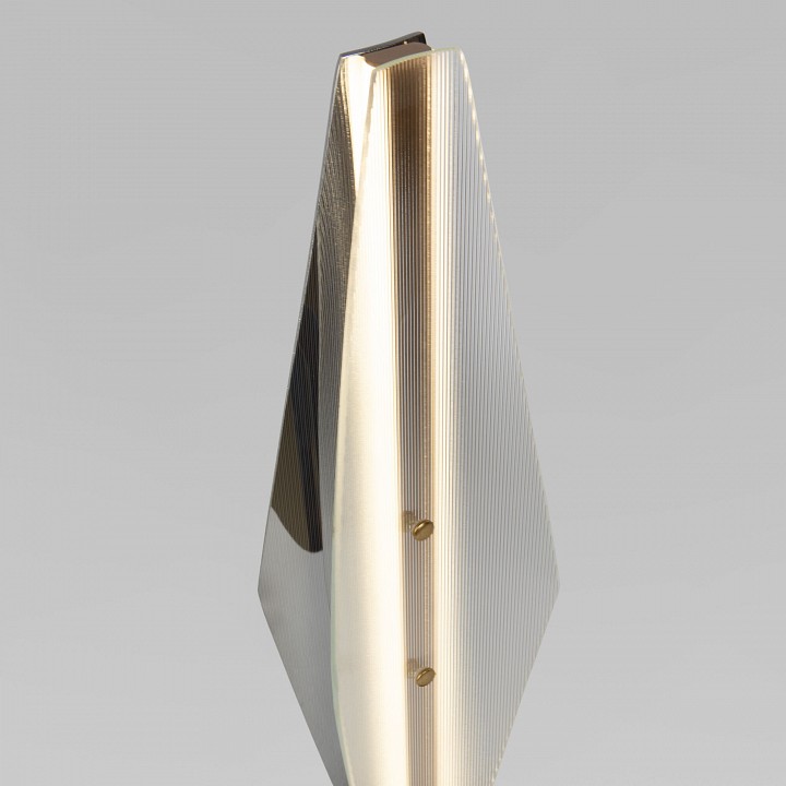 Настольная лампа декоративная eurosvet  308052 led латунь