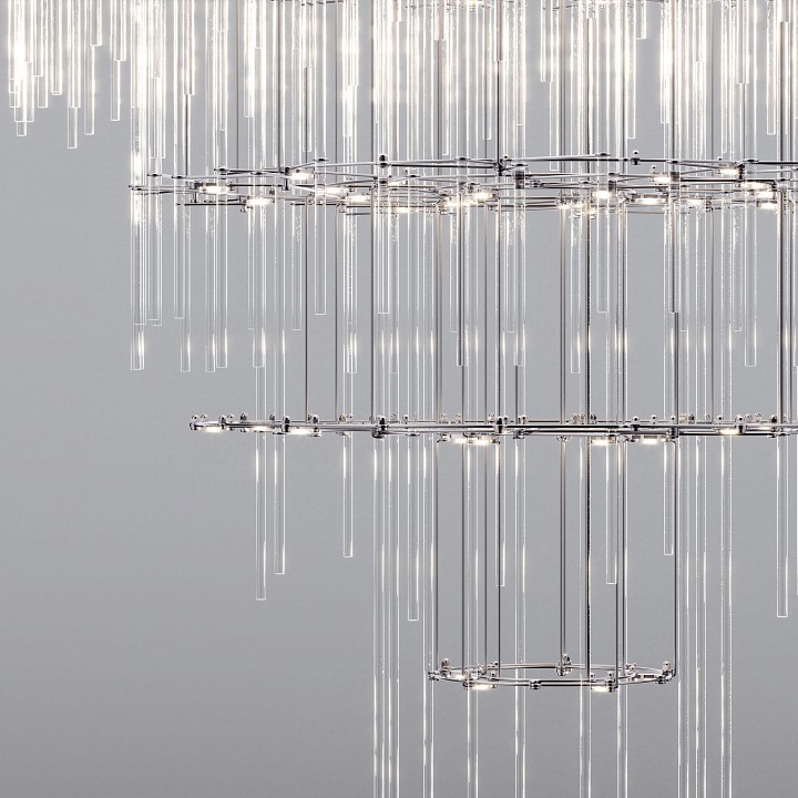 Подвесная люстра bogate's queen 91101 led