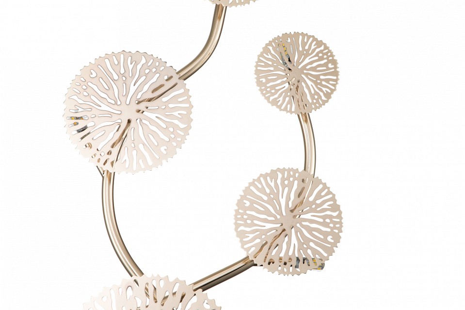 Бра indigo sole 12016/5w gold