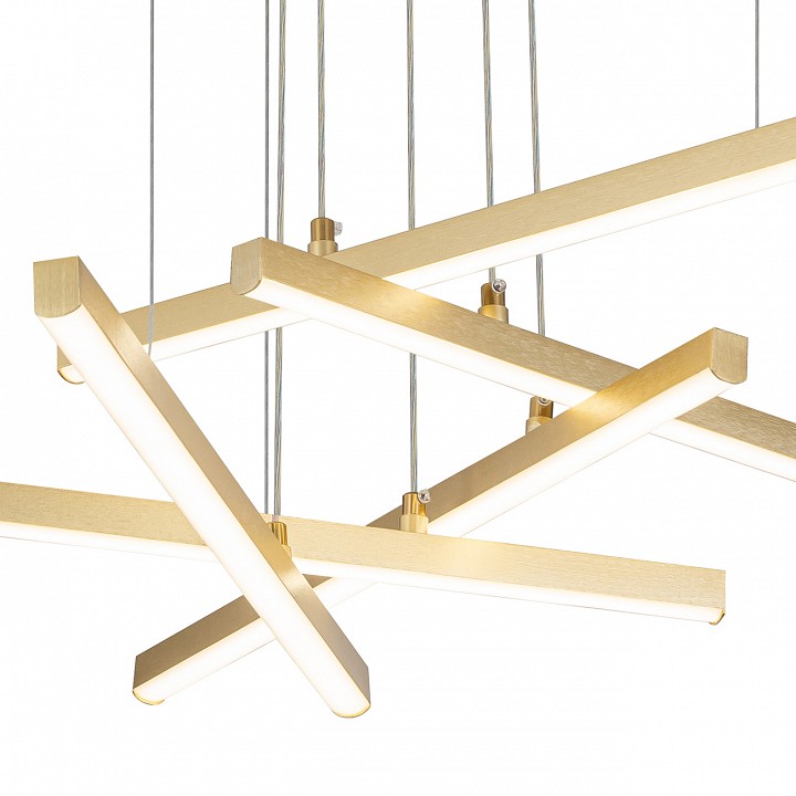 Подвесная люстра indigo paralleli 14017/5p gold