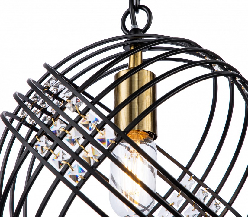 Подвесной светильник indigo fresco 10001/1p black