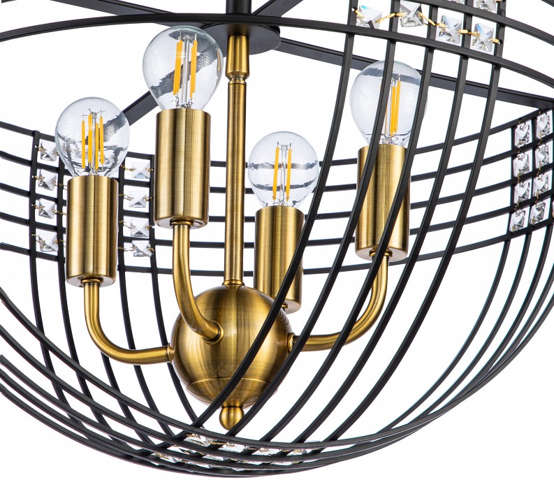 Светильник на штанге indigo fresco 10001/4c black