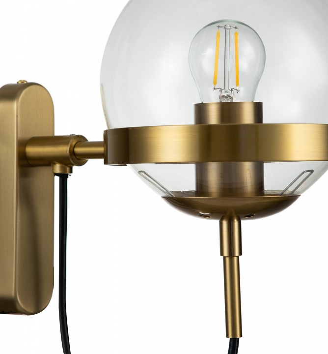 Бра indigo faccetta 13005/1w bronze