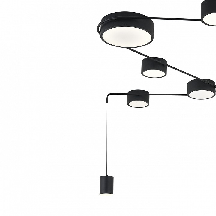 Потолочная люстра indigo modulo 14028/7с black