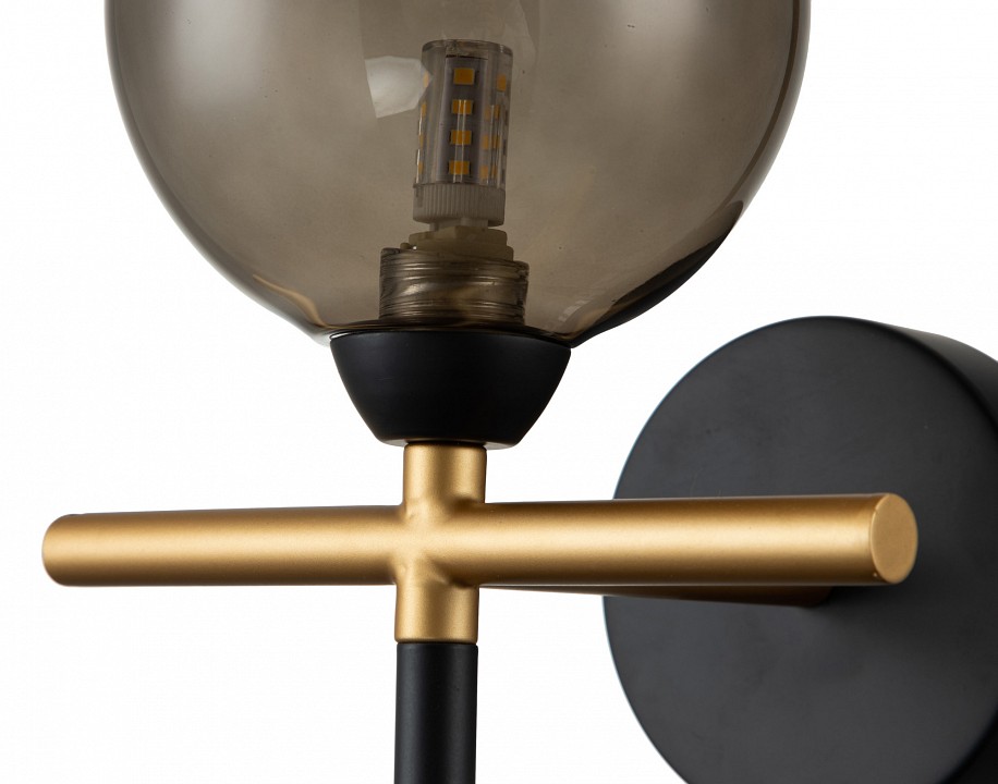 Бра indigo piano 11021/1w smoke