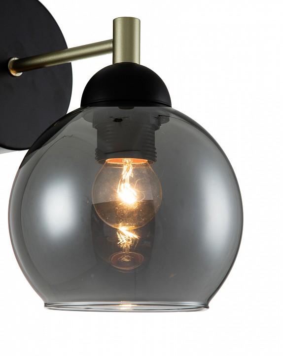 Бра indigo grappoli 11029/1w black