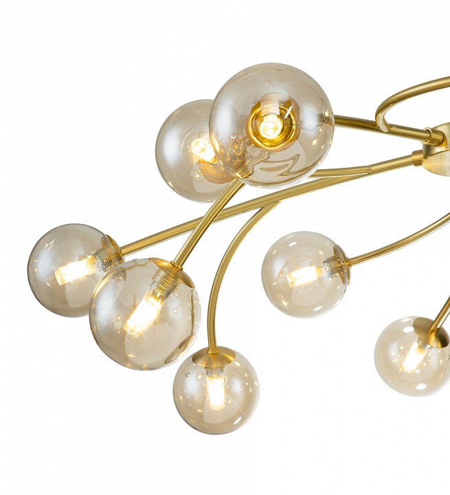 Люстра на штанге indigo intero 11024/15r gold