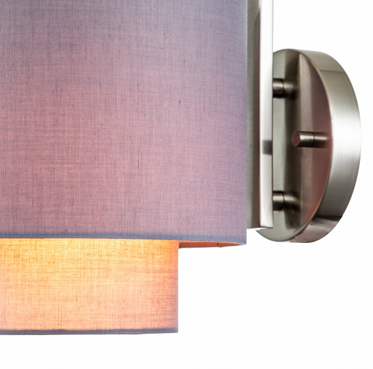 Бра indigo nebbia 13020/1w nickel