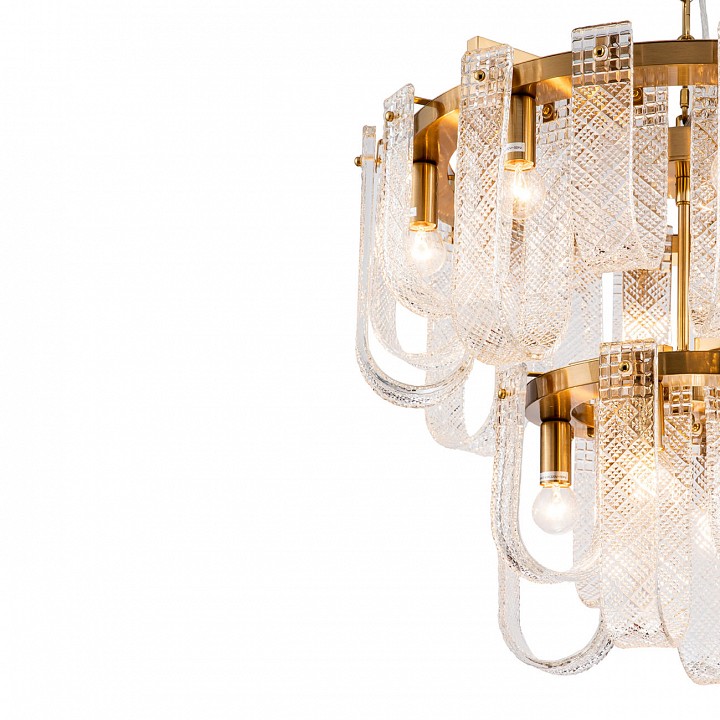 Подвесная люстра indigo brina 12027/12p brass