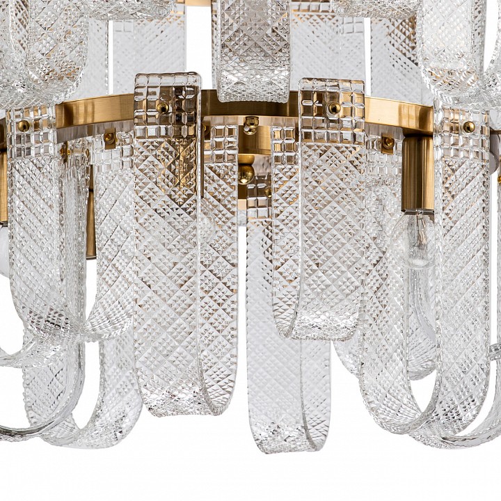 Подвесная люстра indigo brina 12027/18p brass