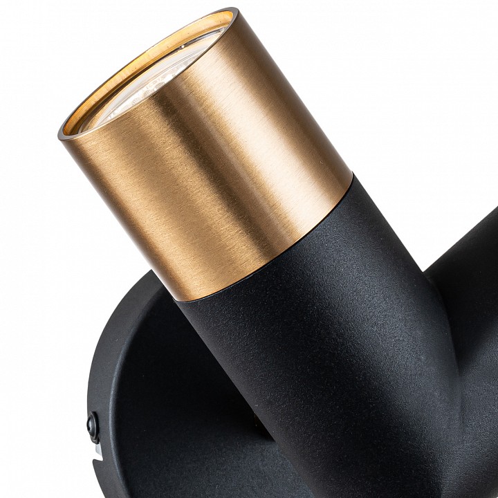 Бра indigo doppio 11036/2w black