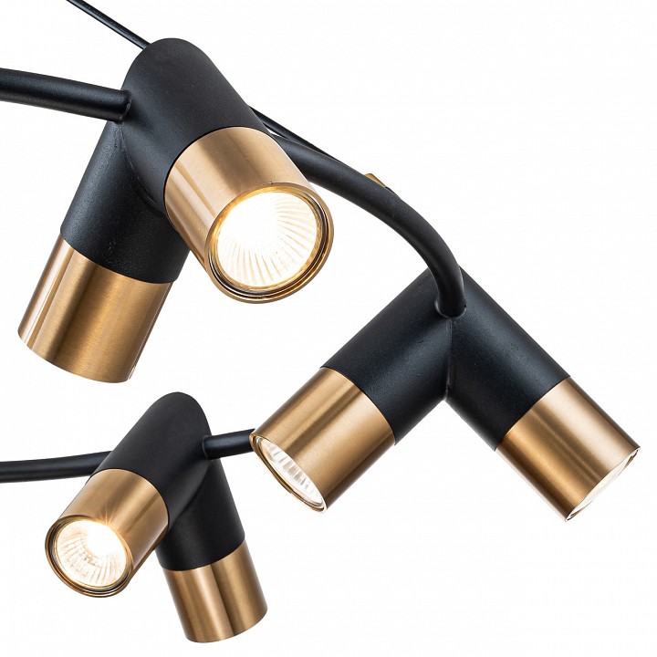 Подвесная люстра indigo doppio 11036/12p black