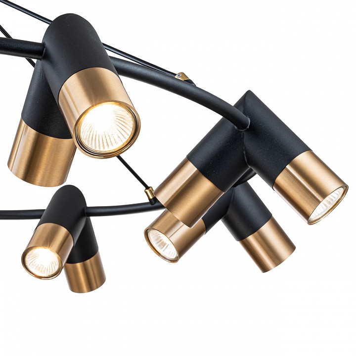 Подвесная люстра indigo doppio 11036/16p black