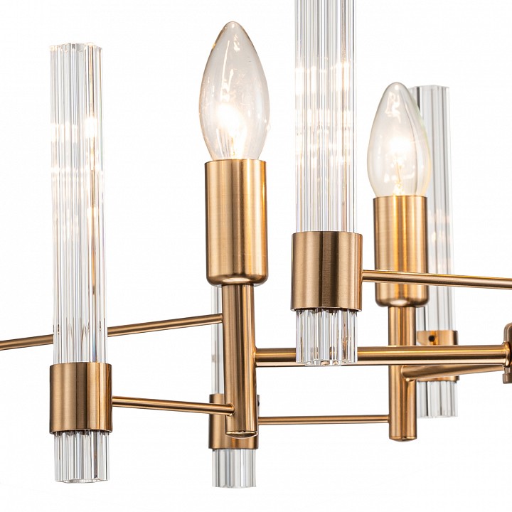 Подвесная люстра indigo favara 11040/5p brass