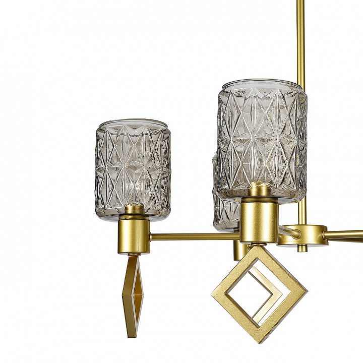 Люстра на штанге indigo preda 13025/5r gold