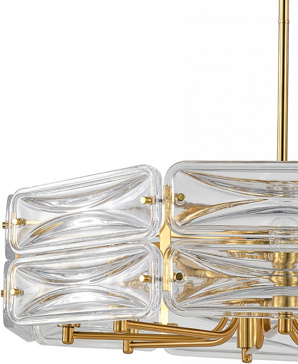 Светильник на штанге indigo zaffiro 12046/8p brass