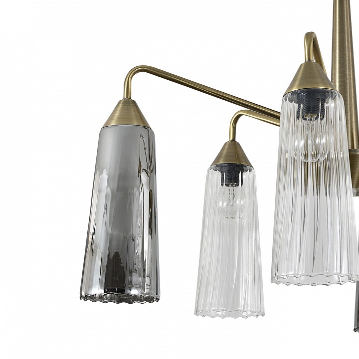 Люстра на штанге indigo campana 13028/6r brass