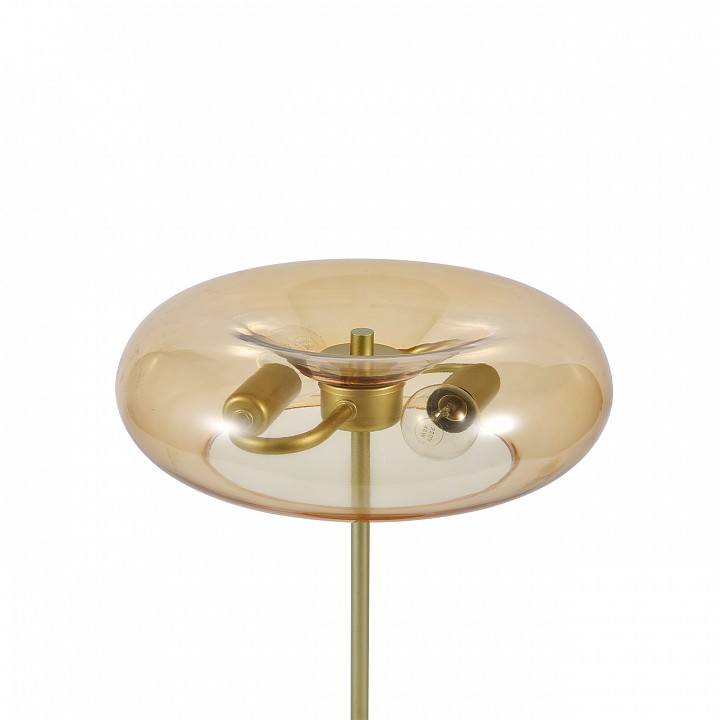 Настольная лампа декоративная indigo leggero 11062/2t amber