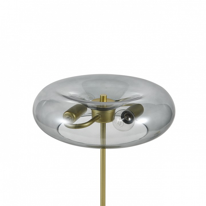 Настольная лампа декоративная indigo leggero 11062/2t smoke